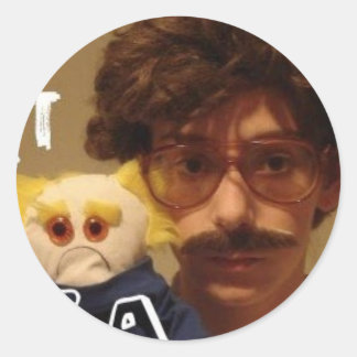 Pegatina Redonda Dolf & Albert Africa CERCA