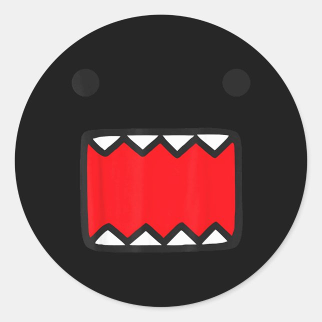 Pegatina Redonda Domo Jp (Anverso)