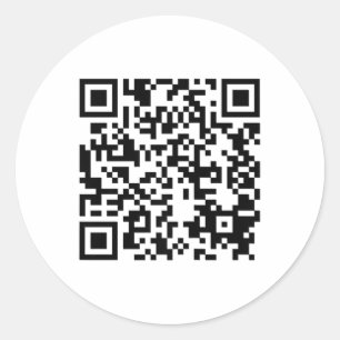 Pegatina Redonda Donald Trump es tu presidente Qr Trump Top_1