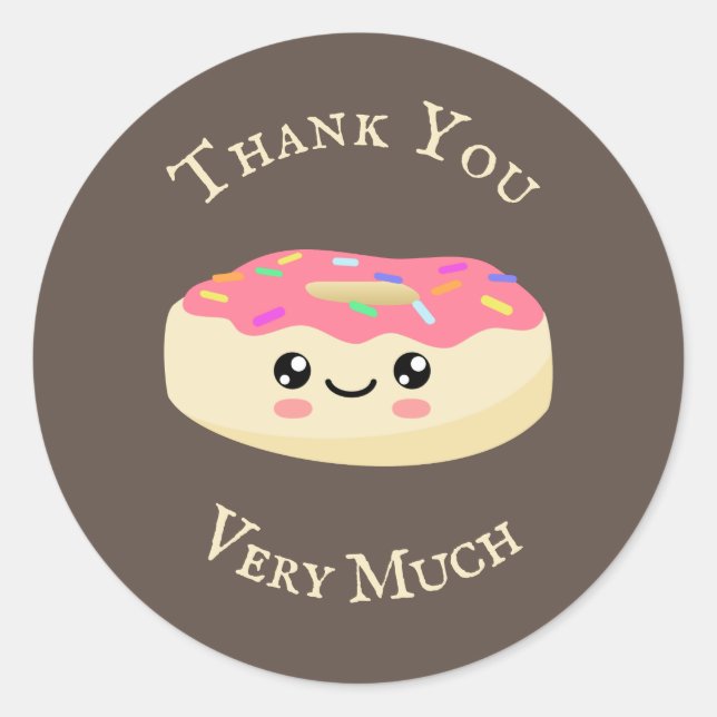 Pegatina Redonda Donar (Anverso)