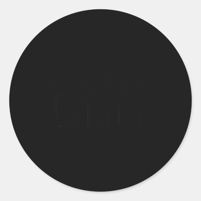 Pegatina Redonda Don't Get Me Started Sourdough Starter Mama Mom Ch (Anverso)