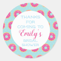 Donut Fiesta Gracias Pegatinas