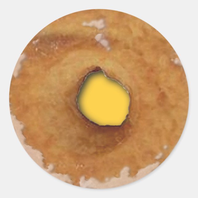PEGATINA REDONDA DONUT HUMOR (Anverso)