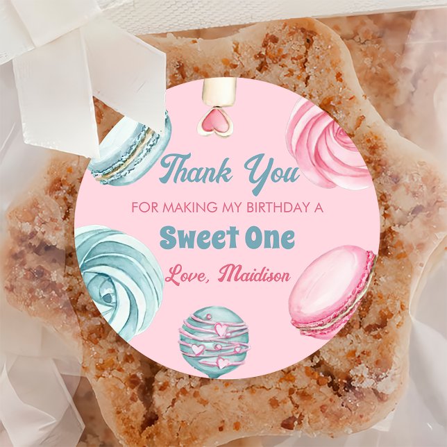 Pegatina Redonda Donut Sweet Ond Chica Cute Colorful (Subido por el creador)