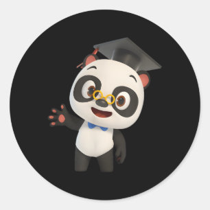 Pegatina Redonda Dr. Panda Official