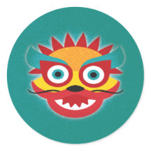 Dragón chino: Buena suerte Año Nuevo