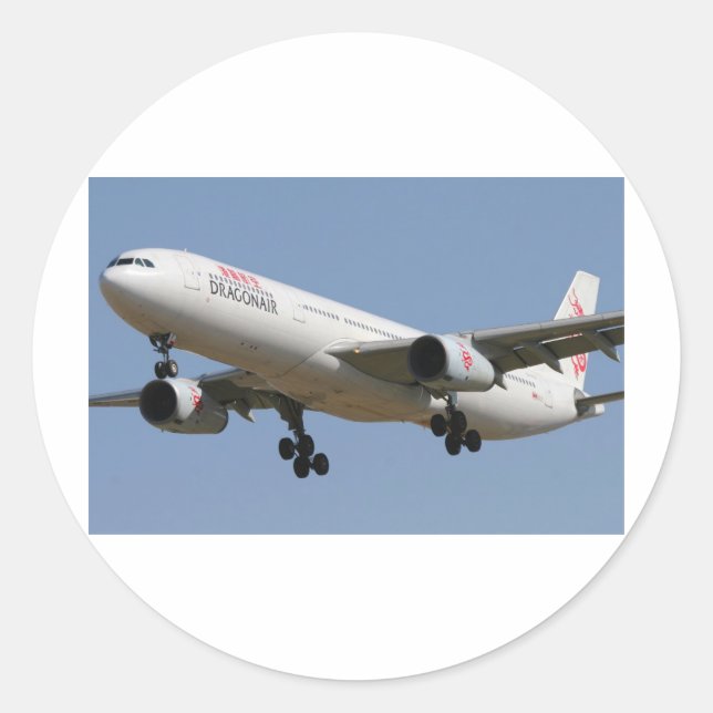 Pegatina Redonda Dragonismo (Anverso)