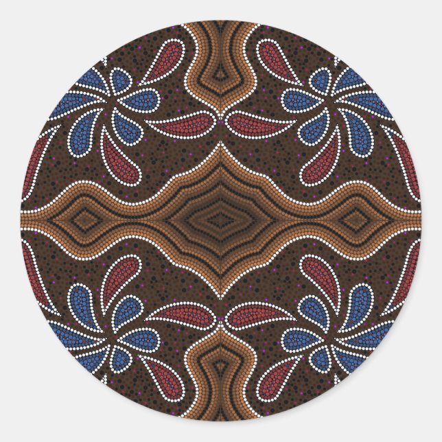 Pegatina Redonda Dream 4 (Anverso)