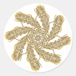 Pegatina Redonda Dream Catcher