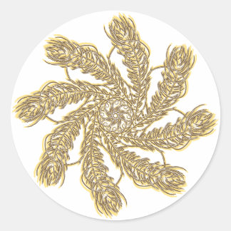 Pegatina Redonda Dream Catcher