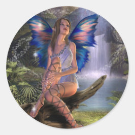 Pegatina Redonda Dreaming de día (Pegatinas)