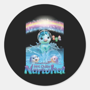Pegatina Redonda Dreamworks no todo