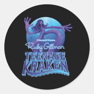Pegatina Redonda Dreamworks Ruby Gill Nage Kraken