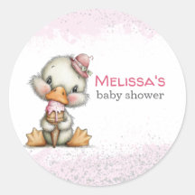 Ducha Cute con Helado Rosa Chica Baby Shower
