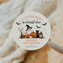 Ducha de bebé de Halloween del fantasma Little Boo
