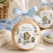 Ducha de Bebé del Oso Teddy en Avión Antiguo