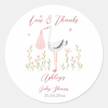 Ducha especial de primavera de cigüeñas de parto