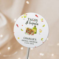 Ducha tropical de novias de verano de Tacos y Tequ