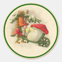Duende 1910 del navidad del vintage