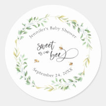Dulce como puede ser Baby Shower personalizado