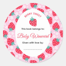 Dulce Rosa de Fresa para Baby Shower