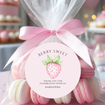 Dulce Rosa Fresa Acuarela Baby Shower