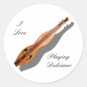 PEGATINA REDONDA DULCIMER-PEGATINA
