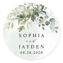 Dusty Blue Eucalyptus Greenery Suculento Boda