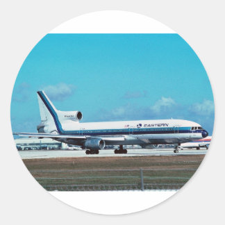 Pegatina Redonda EASTERN AIRLINES Lockheed L-1011 "Whisperliner"