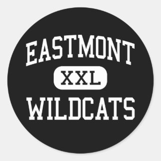 Pegatina Redonda Eastmont - Wildcats - High - East Wenatchee