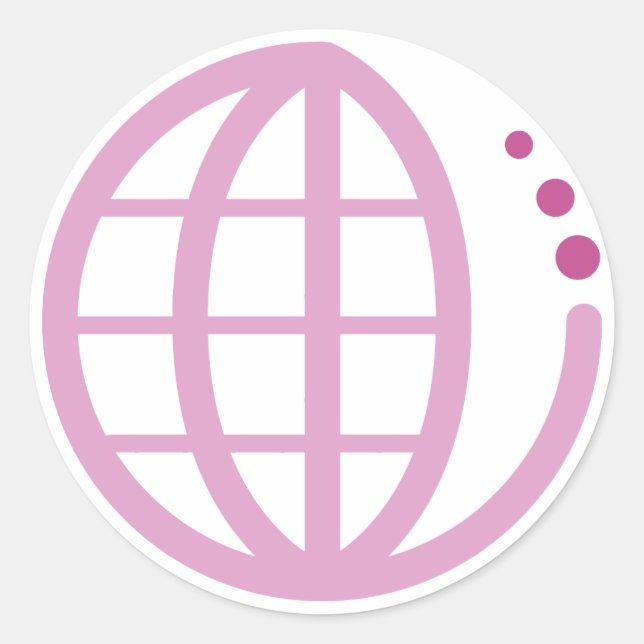 Pegatina Redonda echo earth : madre tierra (Anverso)