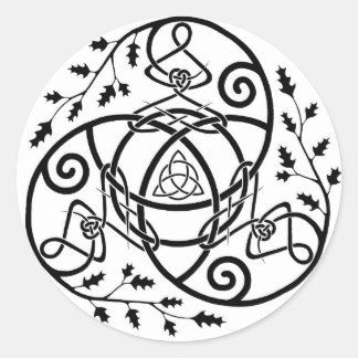 Pegatina Redonda Eden