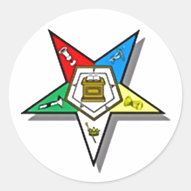 Pegatina Redonda Edición OES (Anverso)