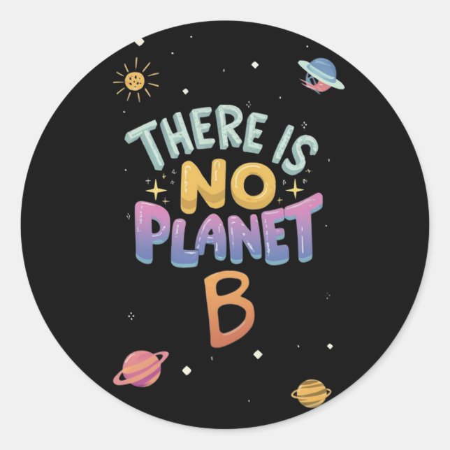 Pegatina Redonda efecto de tinta de pintura de londres (Anverso)