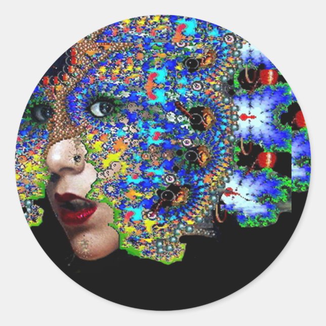 PEGATINA REDONDA EFEMERAL (Anverso)