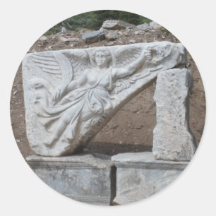 Pegatina Redonda Éfeso, Turquía