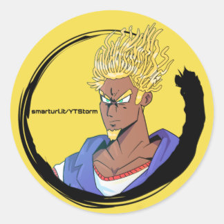 Pegatina Redonda efloW de los SS