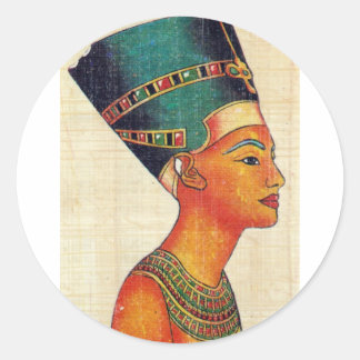 Pegatina Redonda Egipto antiguo 2