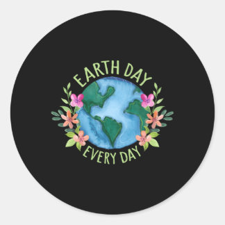 Pegatina Redonda Eh Day Everyday Save The Planet Mother Eh Environt