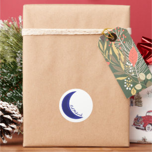 Pegatina Redonda Eid mubarak