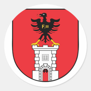 Pegatina Redonda eisenstadt, Austria