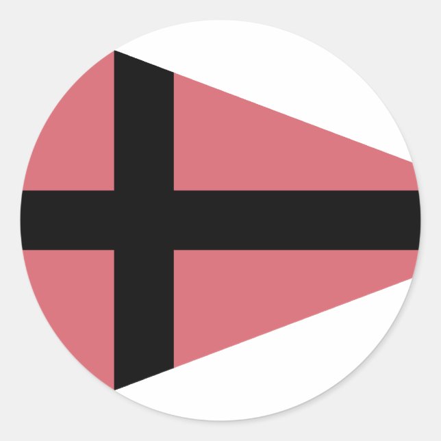 Pegatina Redonda Ejército Comandante de la División Panzer, Alemani (Anverso)