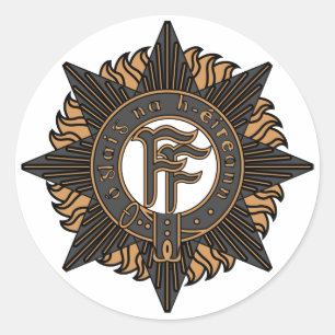 Pegatina Redonda Ejército irlandés