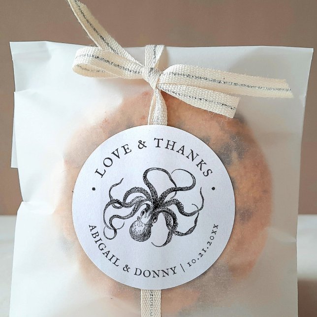 Pegatina Redonda El abrazo del amor | Amor y agradecimiento (Subido por el creador)