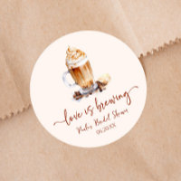 El amor es producir café frijoles ducha de novias