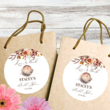 El amor está fraguando café caída ducha de novia f