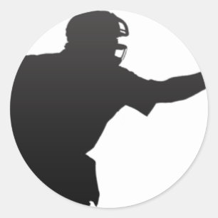 Pegatina Redonda El árbitro