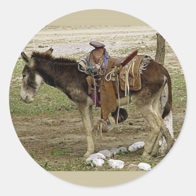 Pegatina Redonda El ATV original (Anverso)