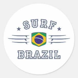 Pegatina Redonda El Brasil