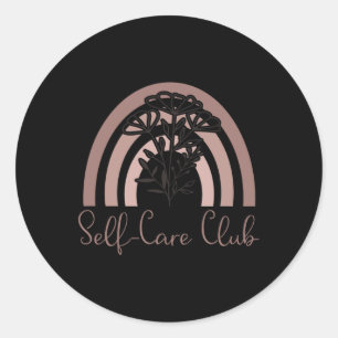 Pegatina Redonda El club dice que la salud mental toma conciencia d